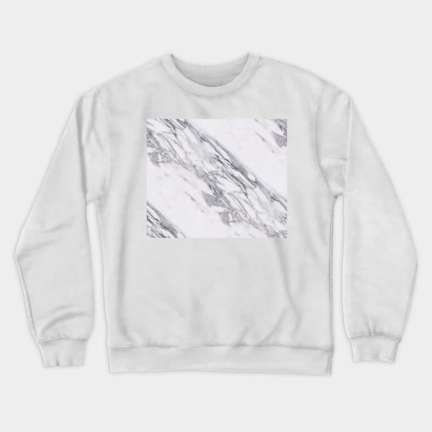 Alabaster marble Crewneck Sweatshirt by marbleco